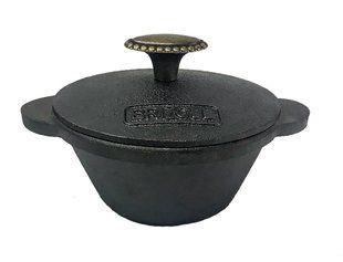 Порційна каструля з кришкою 0,2 л H02-1 фото