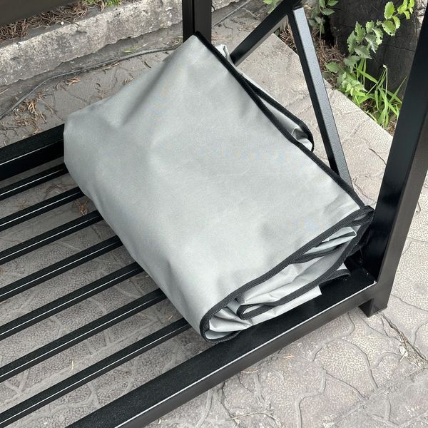 Чохол Mzavod для мангалу-барбекю в стилі LOFT на 9 шампурів сірий 1019130007000 фото