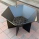 Чаша для костра уличная металлическая шестигранная из стали 4 мм, 87 см FirePit фото 1