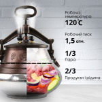 Афганський казан-скороварка 50 л комбинований Rashko Baba Афганський казан-скороварка 50 л комбинований Rashko Baba