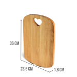 Дошка для нарізання HEART 36 см