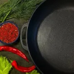Жаровня чавунна 40*8см