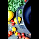 Котелок чавунний 2л зі скляною кришкою