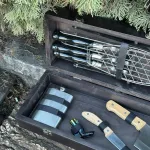 Подарунковий набір Майстер BBQ чорний Подарунковий набір Майстер BBQ чорний