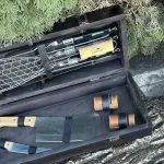 Подарунковий набір Майстер BBQ чорний Подарунковий набір Майстер BBQ чорний
