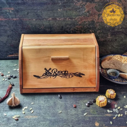 Хлібниця-дошка для нарізки хліба Bread 37*24*19см